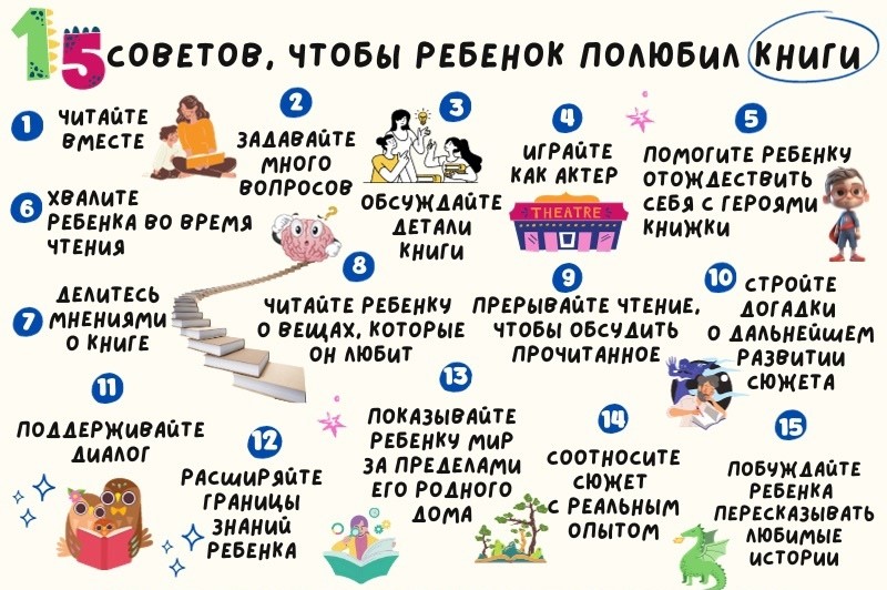 Как помочь ребенку полюбить чтение?