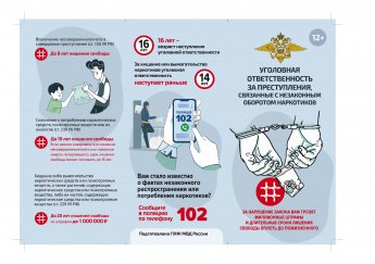 Уголовная ответственность за преступления, связанные с незаконным оборотом наркотиков